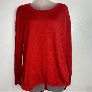 Madewell Women's Red Light Weight Sweater